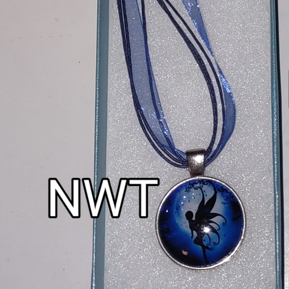 Midnight Blue Fairy Pendant - Picture 4 of 9